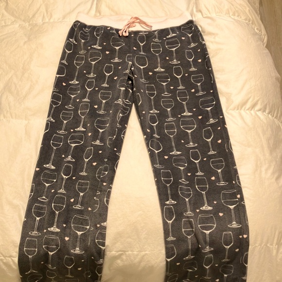 PJ Salvage Wine Time Wine PJ Set - Wine